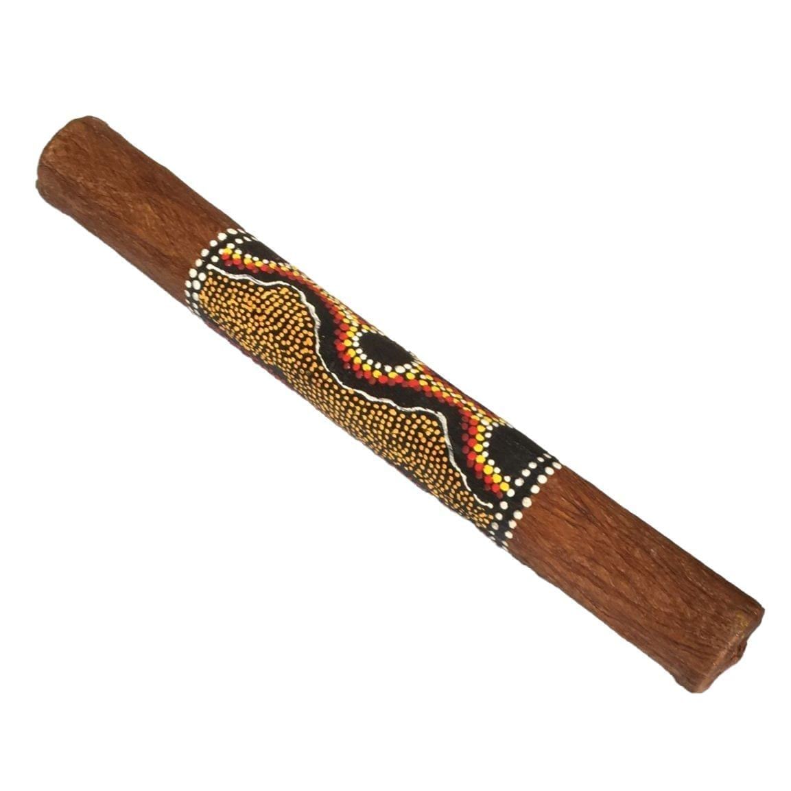 Rainstick - 40cm, bamboo, painted