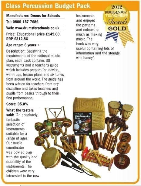 Primary Teacher Update Gold Award
